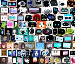 What People See in 157 Robot Faces
